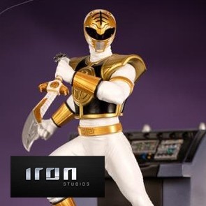 Iron Studios - White Ranger - Power Rangers - BDS Art Scale Statue