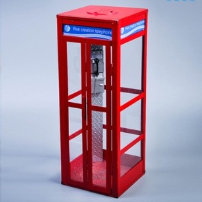 Five Toys - Red Telephone Box -1/6th Scale 