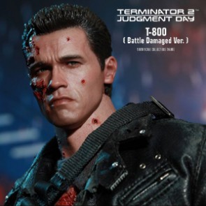 Terminator Battle Damaged Version DX13 - Hot Toys