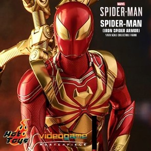 Hot Toys - Spider-Man - Iron Spider Armor - Marvel’s Spider-Man - PS4 Videogame