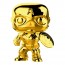 Funko Pop - Captain America Gold Chrome Vinylfigur - Marvel MS 10 - 377