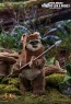 Hot Toys - Princess Leia & Wicket - Star Wars - Return of the Jedi - Collectible Set