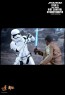 Finn and First Order Riot Control Stormtrooper - Star Wars 7 
