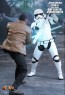 Finn and First Order Riot Control Stormtrooper - Star Wars 7 