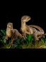 Iron Studios - Just The Two Raptors Statue - Jurassic Park - Deluxe - Art Scale Statue 