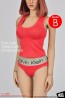 Magic Cube - Female Underwear - Red - F-059B