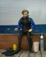 NECA - Der weiße Hai - Matt Hooper - Shark Cage - Hai Clothed 