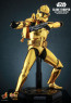 Hot Toys - Clone Trooper Gold Chrome Version
