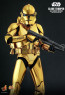 Hot Toys - Clone Trooper Gold Chrome Version
